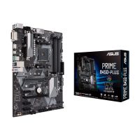ASUS PRIME B450-PLUS - Motherboard - ATX - Socket AM4 - AMD B450 Chipsatz - USB 3.1 Gen 1, USB 3.1 Gen 2, USB-C Gen1 - Gigabit LAN - Onboard-Grafik (CPU erforderlich)