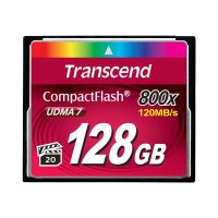 Transcend Flash-Speicherkarte - 128 GB - 800x