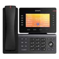 Snom D892M, IP-Telefon, Schwarz, Tisch/Wand, Linux, TFT, 12,7 cm (5")