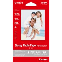 Canon GP-501 glänzendes Fotopapier 10x15 cm - 100 Blatt, Glanz, 210 g/m², 100 Blätter, 210 µm, 100 mm, 150 mm