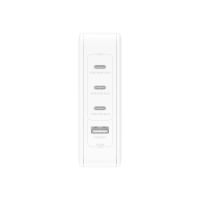 Belkin BoostCharge Pro - Netzteil - GaN-Technologie - 140 Watt - Fast Charge, Power Delivery 3.1 - 4 Ausgabeanschlussstellen (3 x USB-C, USB)