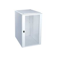 Vertiv Knürr smaract Enclosure - Schrank Netzwerkschrank - Hellgrau, RAL 7035 - 18U - 48.3 cm (19")