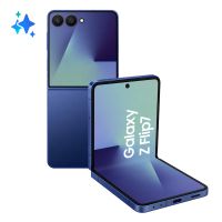Samsung Galaxy Z Flip7, 17,3 cm (6.8"), 2520 x 1080 Pixel, 12 GB, 256 GB, 50 MP, Blau