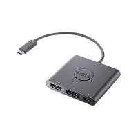 Dell Adapter USB-C to HDMI/DP with Power Pass-Through - Videoadapter - 24 pin USB-C männlich zu HDMI, DisplayPort, USB-C (nur Spannung)