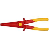 KNIPEX 98 62 02, Spitzzange, Kunststoff, Kunststoff, Rot, Gelb, 220 mm, 130 g