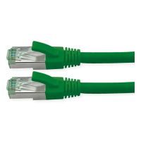ROLINE Recycled Material 21.45.3238, 15 m, Cat6a, S/FTP (S-STP), RJ-45, RJ-45, Grün