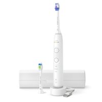 Philips Series 6500 HX7410/02 Wiederaufladbare Zahnbürste, Erwachsener, Schallzahnbürste, Tägliche Pflege, Sensibel, Whitening, 62000 Bewegungen pro Minute, Weiß, 2 min, 4 x 30 sec
