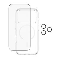 PanzerGlass ® | CARE by ® 3-in-1 Explorer Set iPhone 17 Pro, Apple, Apple - iPhone 17 Pro, Trockene Anwendung, Kratzresistent, Schockresistent, Transparent, 1 Stück(e)