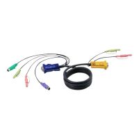 ATEN 2L-5303P - Tastatur- / Video- / Maus- / Audio-Kabel - PS/2, HD-15 (VGA)