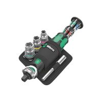 Wera Zyklop 8009 Pocket Set 2 - Schraubendreher mit Ratschenfunktion und Bit- sowie Steckschlüsselsatz