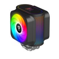Pccooler GI-D66A CPU Kühler in FRGB, Kühlset, 12 cm, 1000 RPM, 2000 RPM, 29,1 dB, 72 cfm
