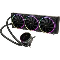 Inter-Tech LC-360 RGB, All-in-One-Flüssigkeitskühler, 12 cm, Schwarz