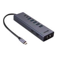 Lindy DST-Mini Duo - Dockingstation - für Laptop, Tablet, Smartphone