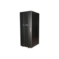 ROLINE Basic - Schrank Netzwerkschrank - perforierte Tür, 800x1000 BxT - RAL 9005, Jet Black - 42HE - 48.3 cm (19")