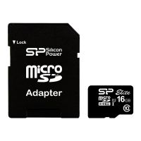 Silicon Power Elite - Flash-Speicherkarte (microSDHC/SD-Adapter inbegriffen)