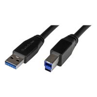 StarTech.com 5m Aktives USB 3.0 USB-A auf USB-B Kabel - USB A zu USB B Anschlusskabel - USB 3.1 Gen 1 (5 Gbit/s)
