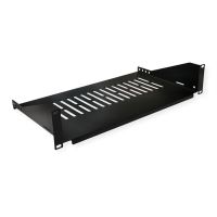 VALUE 26.99.0405, Regalboden, Schwarz, 10 kg, 2U, 48,3 cm (19"), 485 mm