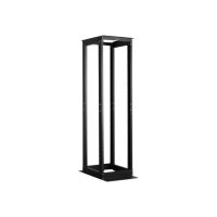 DIGITUS Double - Schrank offener Rahmen - Schwarz, RAL 9005 - 42HE - 48.3 cm (19")