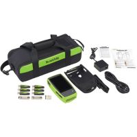 NetAlly LinkRunner 10G Professional Kit, PoE-Tester, RJ-45, SFP, SFP+, PoE testing, Übertragungstests, LCD, 12,7 cm (5"), Grün
