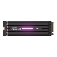 Micron Crucial T710 - SSD - verschlüsselt - 2 TB - intern - M.2 2280 - PCI Express 5.0 (NVMe)