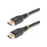 StarTech.com 25ft (7m) VESA-Certified Active DisplayPort 1.4 Cable, DP8K w/HBR3/HDR10/MST/DSC 1.2/HDCP 2.2, 8K 60Hz, 4K 120Hz Video - Active DP 1.4 Cable M/M (DP14A-7M-DP-CABLE)
