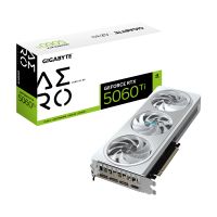 Gigabyte GeForce RTX 5060 Ti AERO OC 8G Grafikkarte – 8 GB GDDR7, 128 Bit, PCI-E 5.0, 2647 MHz Kernfrequenz, 3 x DisplayPort, 1 x HDMI, GV-N506TAERO OC-8GD, GeForce RTX 5060 Ti, 8 GB, GDDR7, 128 Bit, 7680 x 4320 Pixel, PCI Express x16 5.0