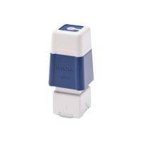 Brother 1212 - Stempel - Selbstfärbend - Blau - Benutzerdefinierter Text - 12 x 12 mm (Packung mit 6)