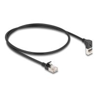 Delock Netzwerkkabel - RJ-45 (M) nach oben angewinkelt zu RJ-45 (M)