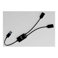 i-tec Hub - USB-A cable - 2 x USB 3.2 Gen 1