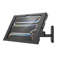 Compulocks iPad Pro M4 13" (2024), Apex Enclosure Swing Wall Mount - Befestigungskit (Aufstellung, Gehäuse, Wandmontage)