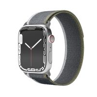 Vonmählen Trekking Loop, Gurt, Smartwatch, Grün, Grau, Apple, Apple Watch 42 mm / 44 mm / 45 mm / 49 mm, Nylon