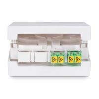 DIGITUS FTTH Gehäuse, 2 x LC/APC DX Kupplung mit Shutter