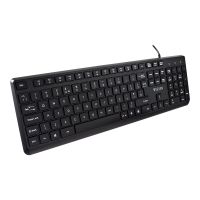 V7 Pro - Tastatur - USB - QWERTY - GB - Schwarz