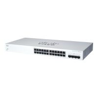 Cisco Business 220 Series CBS220-24T-4X - Switch - Smart - 24 x 10/100/1000 + 4 x 10 Gigabit SFP+ (Uplink)