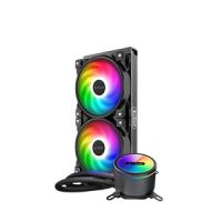 Pccooler GI-CX240 AIO CPU-Wasserkühler in FRGB, Wasser-Kühlungsreservoir, 12 cm, 1000 RPM, 2000 RPM, 29,1 dB, 72 cfm