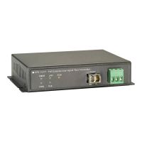 LevelOne PFE-1101T PoE Extender over Hybrid Fiber, Transmitter, 120W