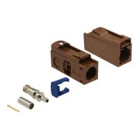 Delock FAKRA F jack 25 mm (long) for crimping
