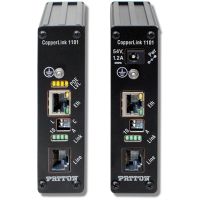 Patton CL1101E/PAFA/RJ45/EUI-2PK, Schnelles Ethernet, 10,100 Mbit/s, 10/100, Schwarz, FCC, CE, EMC, LVD, 1,5 W