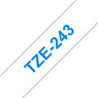 Brother TZE-243, Blau auf weiss, TZe, China, 5 Jahr(e), Brother, PT-200/1100/1130/1300/1160/1170S/1180/1200/2030/2730, ST-1150/1150DX
