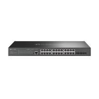 TP-LINK Omada SG3428MP, Managed, L2+, Gigabit Ethernet (10/100/1000), Power over Ethernet (PoE), Rack-Einbau, 1U