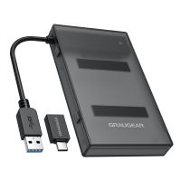 GrauGear G-2603-AC, HDD, SSD, SATA, 2.5", USB 3.2 Gen 1 (3.1 Gen 1) Type-A, 6 Gbit/s, Schwarz