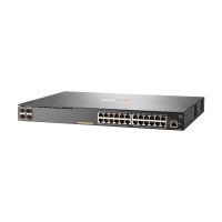 HPE Aruba 2930F 24G PoE+ 4SFP - Switch - L3 - managed - 24 x 10/100/1000 (PoE+)