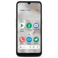 Doro 8100 Plus, 15,5 cm (6.1"), 2 GB, 32 GB, 13 MP, Android 11 Go Edition, Grau