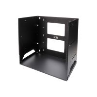 StarTech.com Wandmontage Server Rack mit Fachboden - 4HE - Anpassbar von 30,5 cm - 45,7cm - Rack (Wandbefestigung)