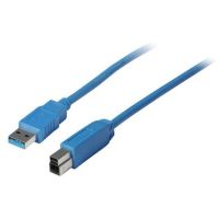 S/CONN maximum connectivity S/CONN 5m USB 3.0 A - USB 3.0 B, 5 m, USB A, USB B, USB 3.2 Gen 1 (3.1 Gen 1), Männlich/Männlich, Blau