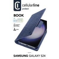 Cellularline 8018080475238, Folio, Samsung, Galaxy S24, 15,8 cm (6.2"), Blau