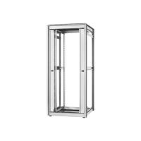 DIGITUS Unique - Schrank offener Rahmen - bodenstehend - Hellgrau, RAL 7035 - 36U - 48.3 cm (19")