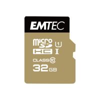 EMTEC Gold+ - Flash-Speicherkarte (SD-Adapter inbegriffen)