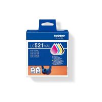 Brother LC521 Value Pack - 4er-Pack - Schwarz, Gelb, Cyan, Magenta