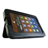 Inter-Tech CobaNitrox TL-S000 - Flip-Hülle für Tablet - Kunstleder - für Samsung Galaxy Tab (7 Zoll)